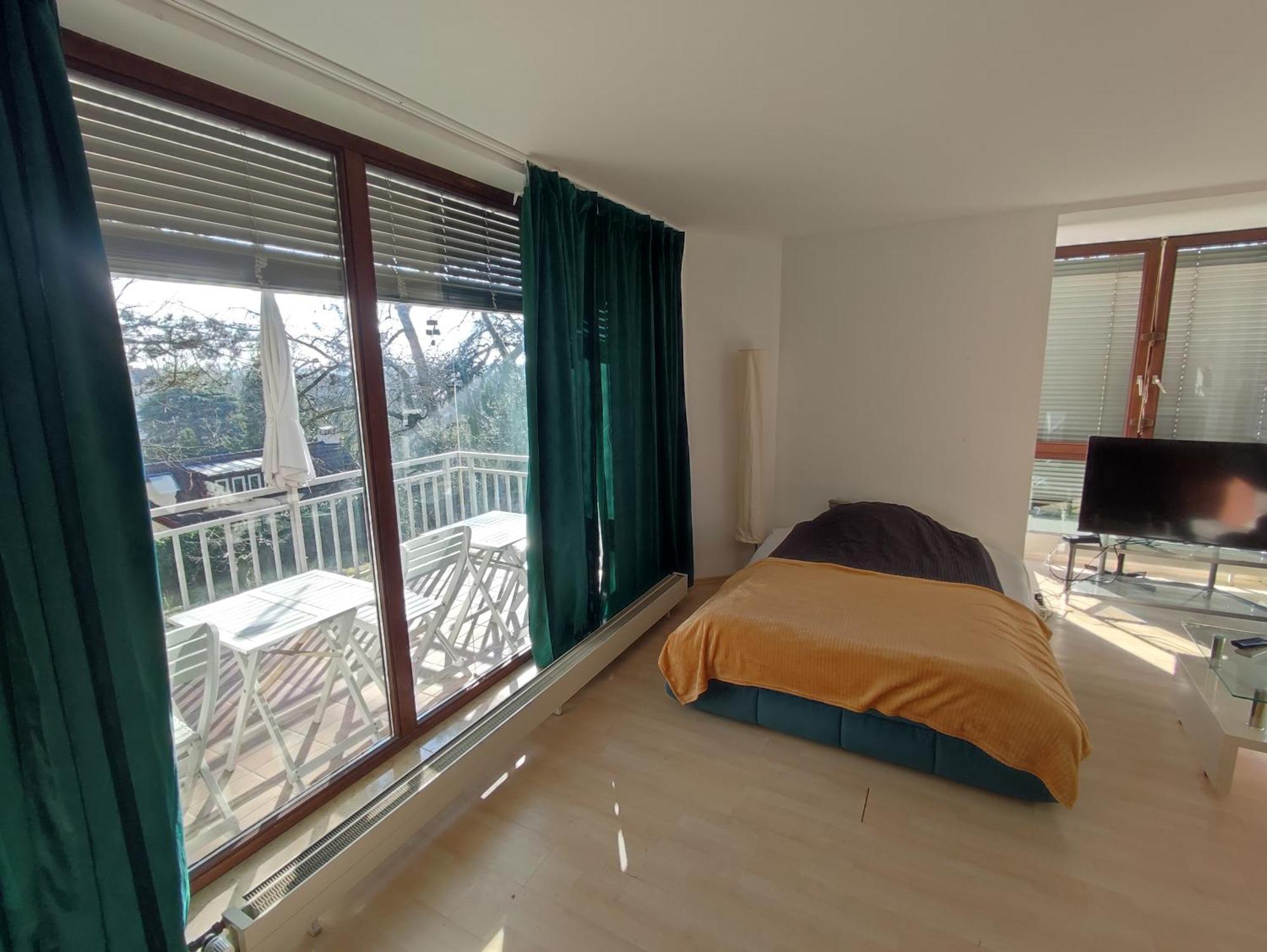 Workation Nature View Mit Balkon, Indoor Pool, Kueche Tiefgarage Auf Anfrage Висбаден Екстериор снимка