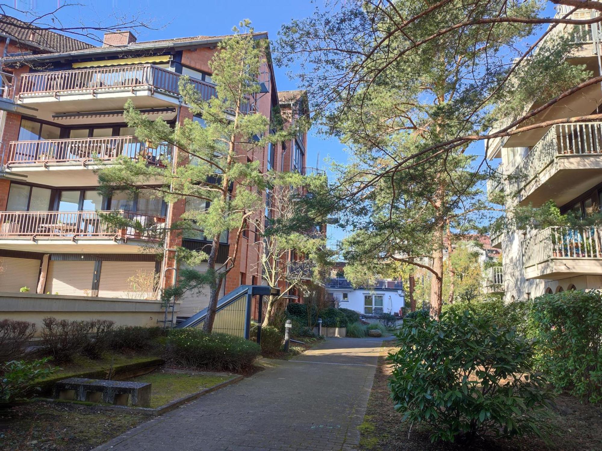 Workation Nature View Mit Balkon, Indoor Pool, Kueche Tiefgarage Auf Anfrage Висбаден Екстериор снимка